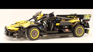 LEGO 42151 Bugatti Bolide Speed Build stop motion [upl. by Aokek102]