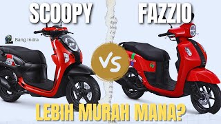 LEBIH MURAH MANA HONDA SCOOPY 2025 VS YAMAHA FAZZIO [upl. by Belen]