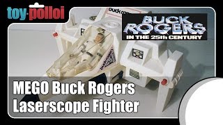 Vintage Toy review  Buck Rogers Laserscope Fighter by Mego [upl. by Aley268]