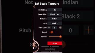 D Scale Tanpura Black 2 Scale Riyaaz Tanpura tanpura harmonium music hindustaniclassicalmusic [upl. by Stavro]