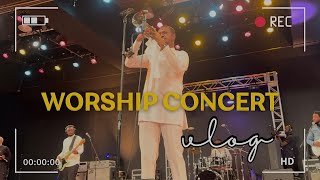 WORSHIP CONCERT VLOG ft Nathaniel Bassey  mini grwm being in a choir [upl. by Noslien478]