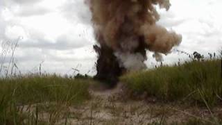 5kg Liquid explosive detonation 2 [upl. by Anastasio]