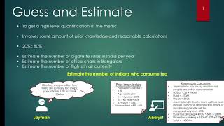 Easiest way to solve the guesstimation problems [upl. by Iramohs]