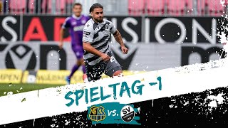 Spieltag 1  1 FC Saarbrücken  SV Sandhausen [upl. by Ynagoham]