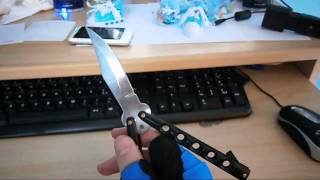 Tutorial italiano BASE apertura e chiusura  balisong  coltello a farfalla [upl. by Jecon]