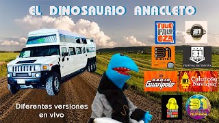 31 Minutos  El Dinosaurio Anacleto pero con diferentes versiones en vivo  Flama Jr [upl. by Bigg]