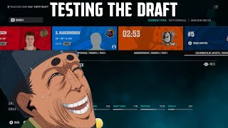 1ST DRAFT AND 1ST STEAL  NHL 25  Testing The Draft  Ep 2 [upl. by Repsac]