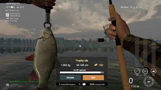 Fishing Planet – Trophy Ide on topwater lure at GhentTerneuzen Canal Netherlands [upl. by Anauqcaj756]