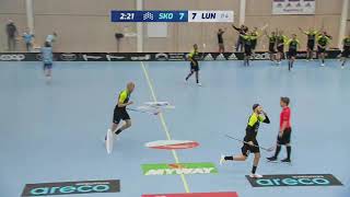 Highlights Allsvenskan Södra Herr Skoghalls IBK  IBK Lund Elit [upl. by Mmada244]