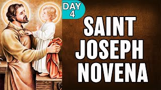 Novena to St Joseph Day 4  St Joseph Novena  Never Fails [upl. by Notrab542]