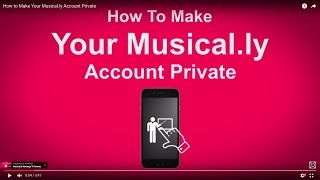 How to Make Your Musically Account Private [upl. by Eednam]