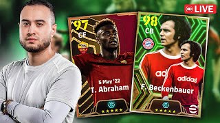 🔴 LIVE eFootball 2024  FREE Beckenbauer 🔥 AS Roma Pack POTW amp Ranked Matches [upl. by Yul]