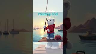 The rainbow fish  cute bearaigenerated viralvideo [upl. by Roxane]