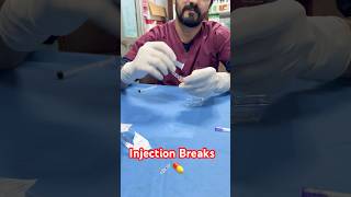 Injection Breaks 💉💊 shortvideo hospitalYoutube foryou [upl. by Witcher]