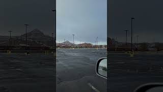 11724 Gallup New Mexico Snow ❄️ in motion day trip to casino 🎰 [upl. by Morganstein]