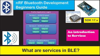 nRF5 SDK  Tutorial for Beginners Pt 46 B  Introduction to Services in BLE [upl. by Annaeirb385]