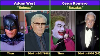 Batman 1966 Film Cast Then and Now  Cinema World 2024 [upl. by Sabella]