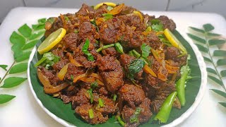 Bellari Beef Fry  Beef Dry Fry  Bellari Beef Make At Home  Food N Travel By Shabeer [upl. by Nylinnej]