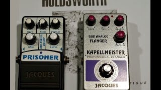 allan holdsworth tone with all analog prisoner delay  kapellmeister flanger [upl. by Kelbee]