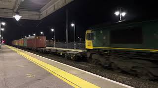 66533 4E59 Felixstowe  Tees Yard 241024 [upl. by Arakat125]