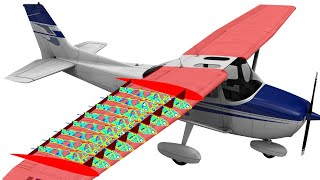 Design aéronautique  Optimisation Topologique des Nervures dAile 12 Grandes lignes [upl. by Oelak]