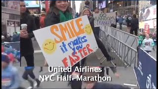 NYC HALF MARATHON  BROOKLYN TO CENTRAL PARK 131 MILES 2019 [upl. by Ardys]