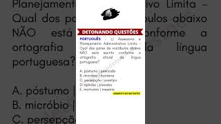 ✍️ PORTUGUÊS PARA CONCURSO PÚBLICO [upl. by Annaliese]