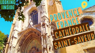 Looking inside the Cathedral SAINT SAVEUR of AIXENPROVENCE Provence France  4K [upl. by Nic]