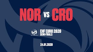 RELIVE  Norway vs Croatia  Semifinals  Mens EHF EURO 2020 [upl. by Asir]