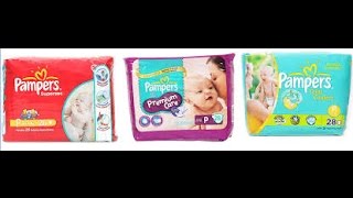 Novas Fraldas Pampers [upl. by Esyli101]