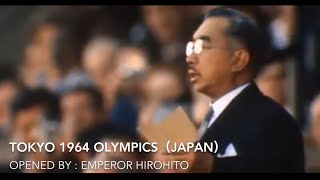 Footage of Summer Olympics opening declaration 1936  2016 [upl. by Rotow]