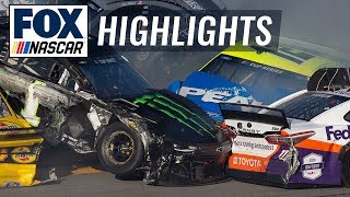 Every Crash from the 2020 Busch Clash at Daytona  NASCAR ON FOX HIGHLIGHTS [upl. by Pernick]