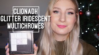 Clionadh Glitter Iridescent Multichromes  Swatches Demo amp Comparisions  sofiealexandrahearts [upl. by Seek]