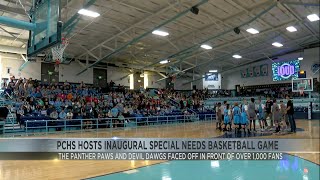 Pinckneyville Community High School Hosts Inaugural Special Needs Basketball Game [upl. by Morten174]