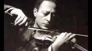 Jascha Heifetz plays Tchaikovsky Serenade Melancolique [upl. by Mehcanem]