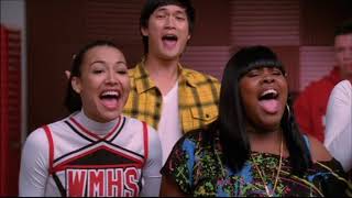 Glee  Lean On Me Full Performance  Scene 1x10 [upl. by Ameh]