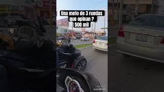 Una moto de 3 ruedas que opinan  500 mil [upl. by Ferd]