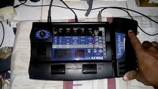 KORG AX100G Toneworks [upl. by Sanjiv]