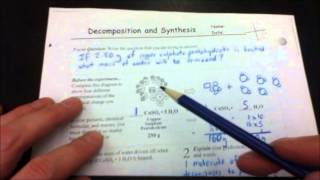 Decomposition of Copper Sulfate Pentahydrate Lab Part 1 [upl. by Adnesor]