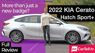 Kia Cerato Sport Hatch  whats new for 2022  Australia [upl. by Leunas]