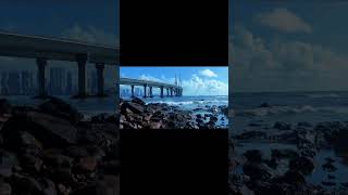 Bandra Worli sea link bridge shorts [upl. by Eiuqnom]