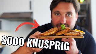 Knuspriges VEGGIESCHNITZEL in nur 10 Minuten [upl. by Milson154]