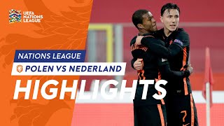 Highlights Polen  Nederland 18112020 Nations League [upl. by Eve686]