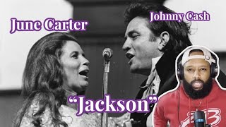 FIRST TIME HEARING  JOHNNY CASH ft JUNE CARTER  quot JACKSON quot  COUNTRY REACTION [upl. by Nileuqcaj]