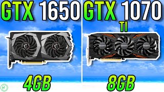 GTX 1650 vs GTX 1070 Ti  Big Upgrade [upl. by Nojad]