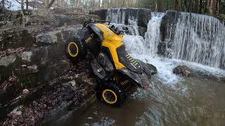 ride to waterfalls  can am renegade 1000 [upl. by Stagg]