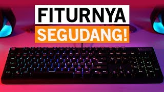 Satu Lagi Pilihan Keyboard Gaming Full Size Murah  Review DA Meca Master RGB [upl. by Yelsnik]