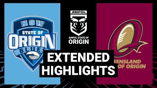 State of Origin 2004  Game 1  Extended Highlights  NRL [upl. by Becht]