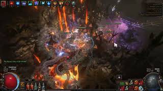 T17 Fracture Farm w 15 div Flamewood TotemPOE Necro Settlers [upl. by Nutsud]