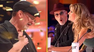 AGT Golden Buzzer SHOCKS Judges With Impressive Cover [upl. by Binnie847]